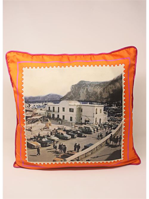 Cuscino decor Porto di Capri Laboratorio Capri | 45X45FOUKARDPORTO